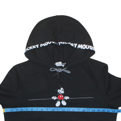 Womens UK Size L Disney Black Pullover Hoodie