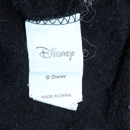 Womens UK Size L Disney Black Pullover Hoodie