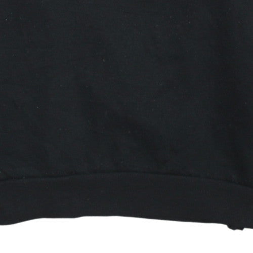 Womens UK Size L Disney Black Pullover Hoodie