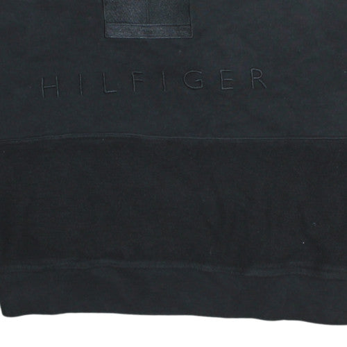 Mens UK Size XL Tommy Hilfiger Black Pullover Sweatshirt
