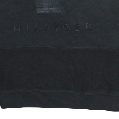 Mens UK Size XL Tommy Hilfiger Black Pullover Sweatshirt