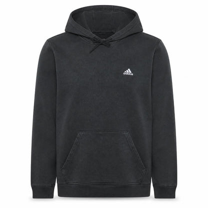 Mens UK Size M Adidas Black Pullover Hoodie