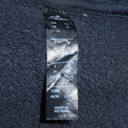 Mens UK Size M Adidas Black Pullover Hoodie