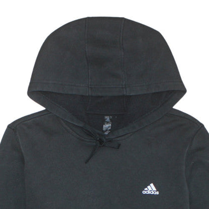 Mens UK Size M Adidas Black Pullover Hoodie