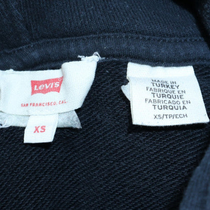 Mens UK Size XS Levi's Black Pullover Hoodie