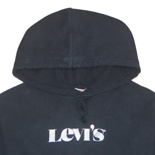 Mens UK Size XS Levi's Black Pullover Hoodie