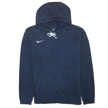 Mens UK Size L Nike Blue Pullover Hoodie
