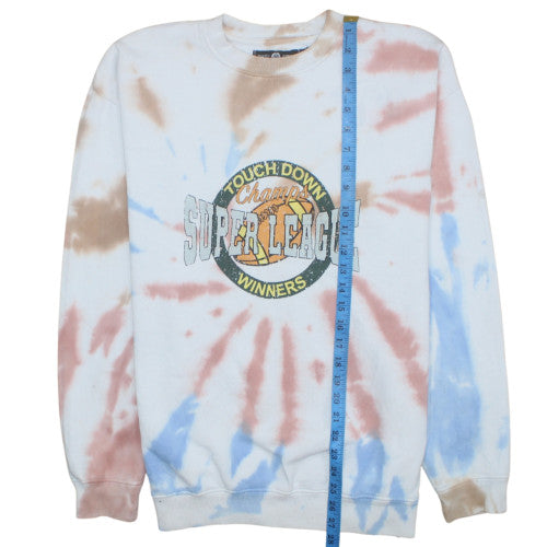 Unisex Adults UK Size S Daisy Street Multicoloured Pullover Sweatshirt