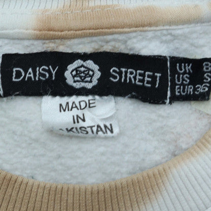 Unisex Adults UK Size S Daisy Street Multicoloured Pullover Sweatshirt