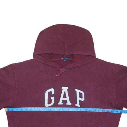 Mens UK Size L GAP Red Pullover Hoodie