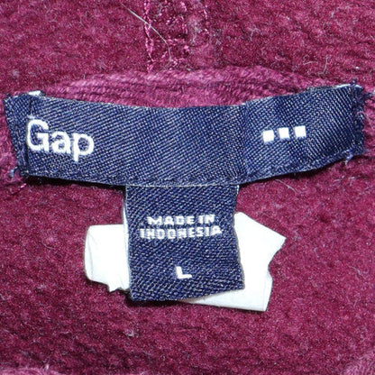 Mens UK Size L GAP Red Pullover Hoodie
