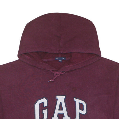 Mens UK Size L GAP Red Pullover Hoodie