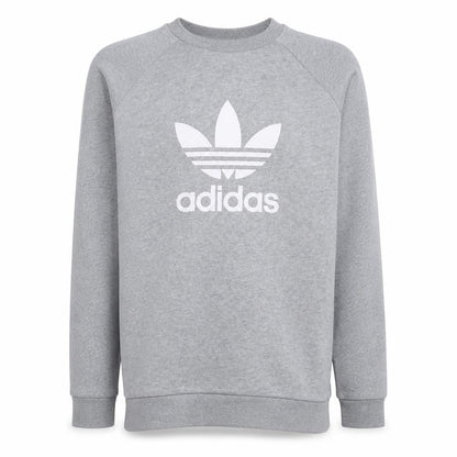 Mens UK Size M Adidas Grey Pullover Sweatshirt