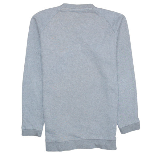 Mens UK Size M Adidas Grey Pullover Sweatshirt