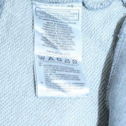 Mens UK Size M Adidas Grey Pullover Sweatshirt
