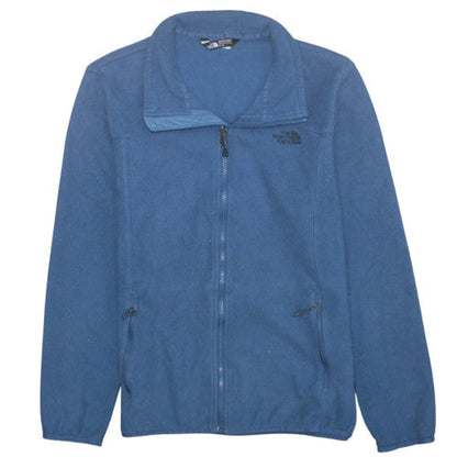 Womens UK Size XL The North Face Blue Full Zip Sweatshirt