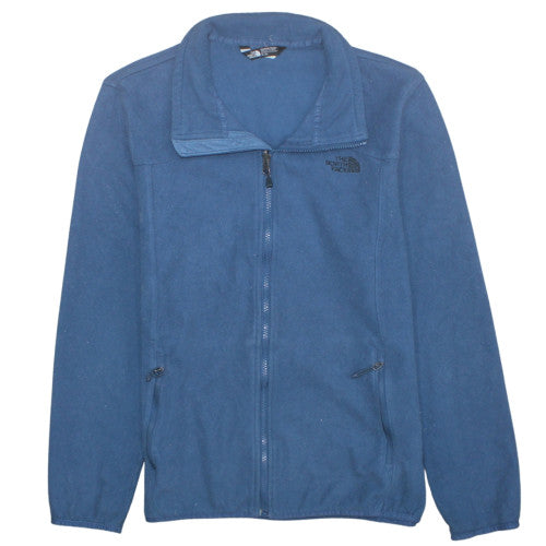 Womens UK Size XL The North Face Blue Full Zip Sweatshirt