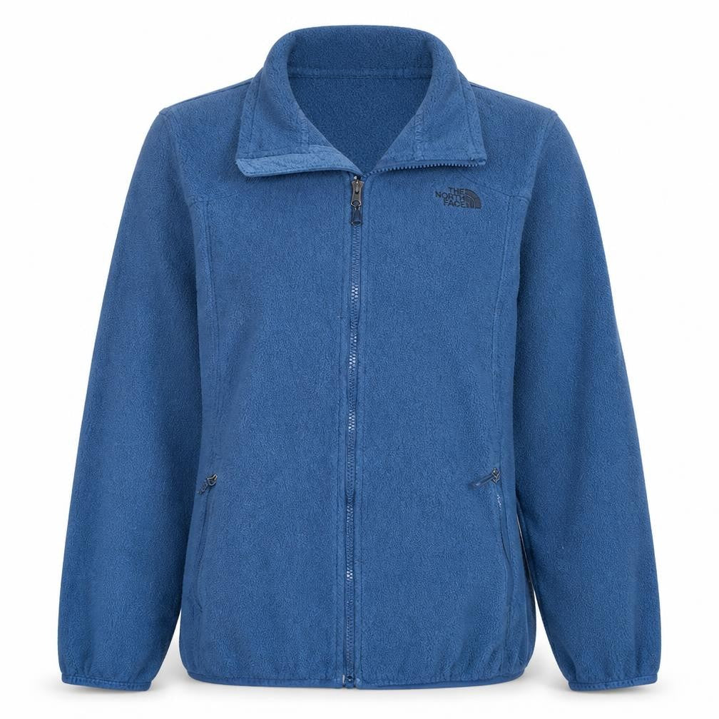 Womens UK Size XL The North Face Blue Full Zip Sweatshirt