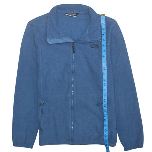 Womens UK Size XL The North Face Blue Full Zip Sweatshirt