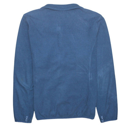 Womens UK Size XL The North Face Blue Full Zip Sweatshirt