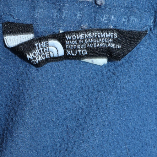 Womens UK Size XL The North Face Blue Full Zip Sweatshirt
