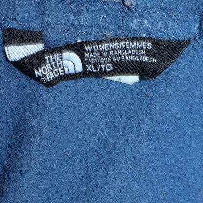 Womens UK Size XL The North Face Blue Full Zip Sweatshirt