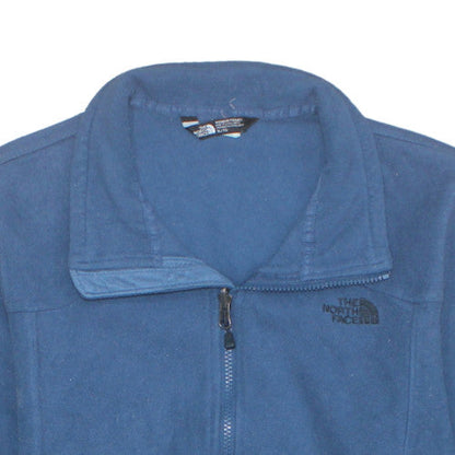 Womens UK Size XL The North Face Blue Full Zip Sweatshirt