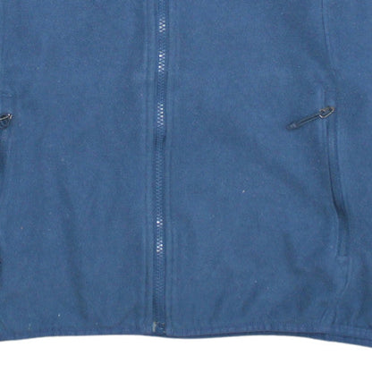 Womens UK Size XL The North Face Blue Full Zip Sweatshirt