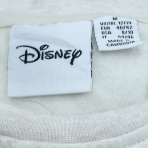 Womens UK Size M Disney Grey Pullover Sweatshirt
