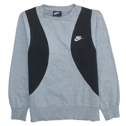 Mens UK Size S Nike Grey Pullover Sweatshirt
