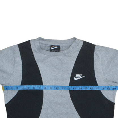 Mens UK Size S Nike Grey Pullover Sweatshirt