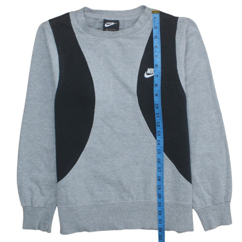 Mens UK Size S Nike Grey Pullover Sweatshirt