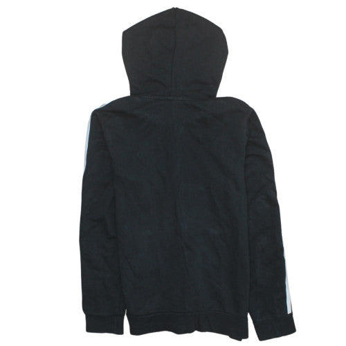 Mens UK Size L Adidas Black Full Zip Hoodie