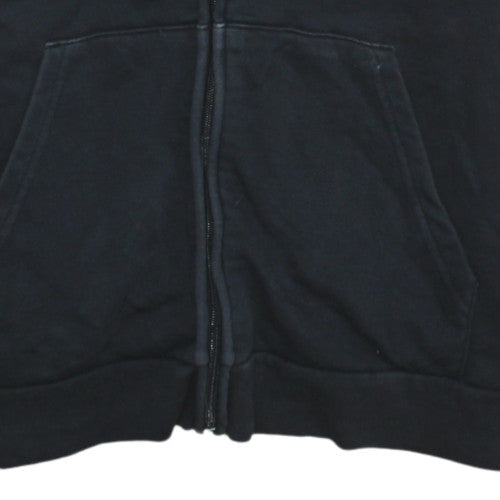 Mens UK Size L Adidas Black Full Zip Hoodie