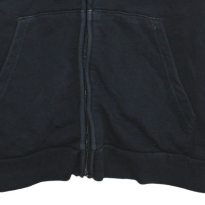 Mens UK Size L Adidas Black Full Zip Hoodie