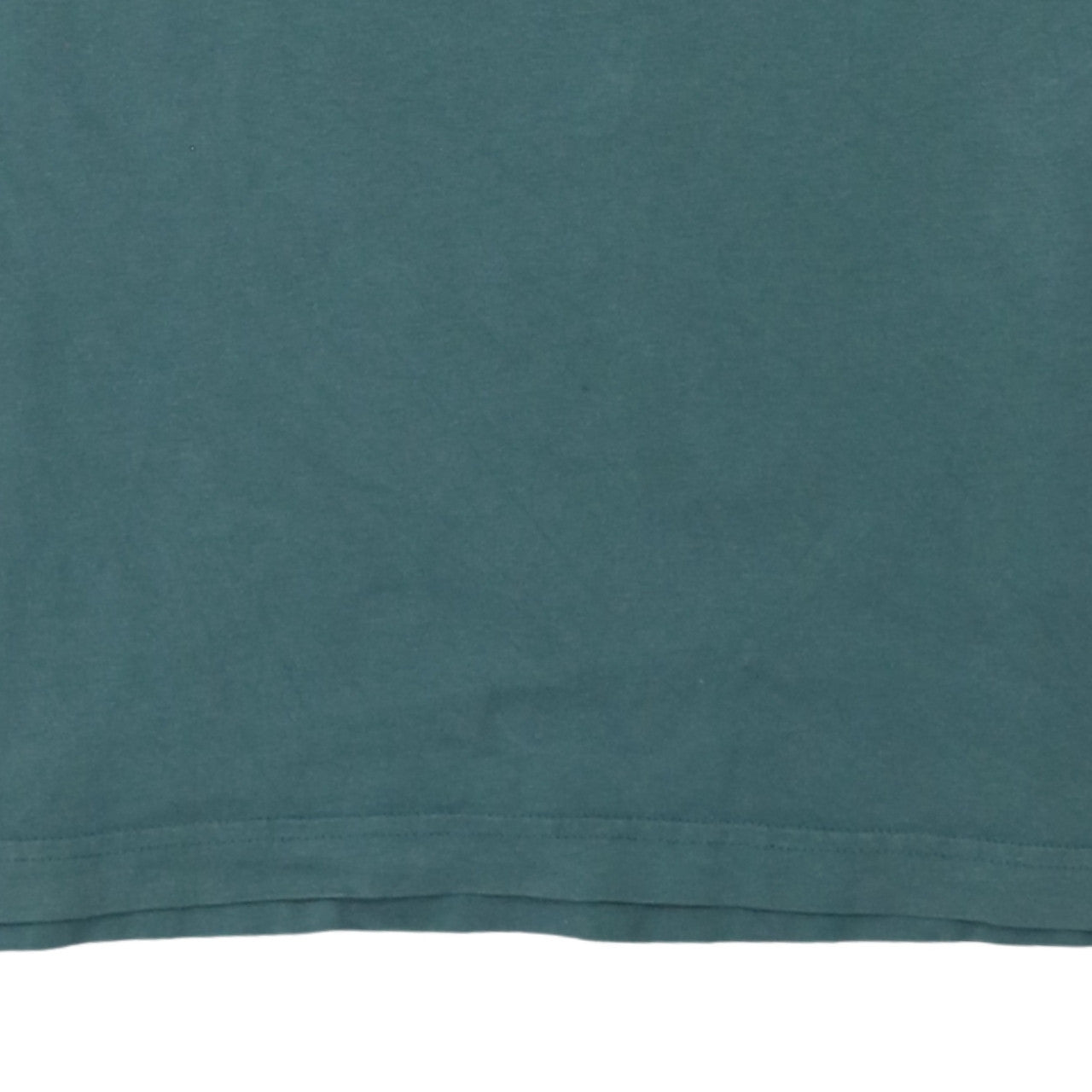Tommy Hilfiger Men's Green Logo Embroidered Organic Cotton T-Shirt L