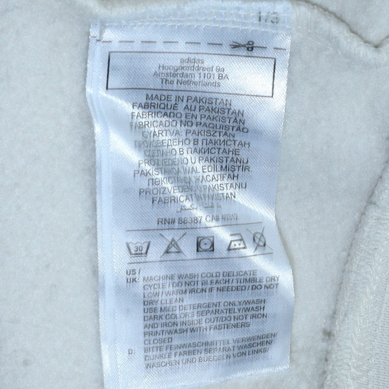 Womens UK Size 12 Adidas Beige Pullover Sweatshirt