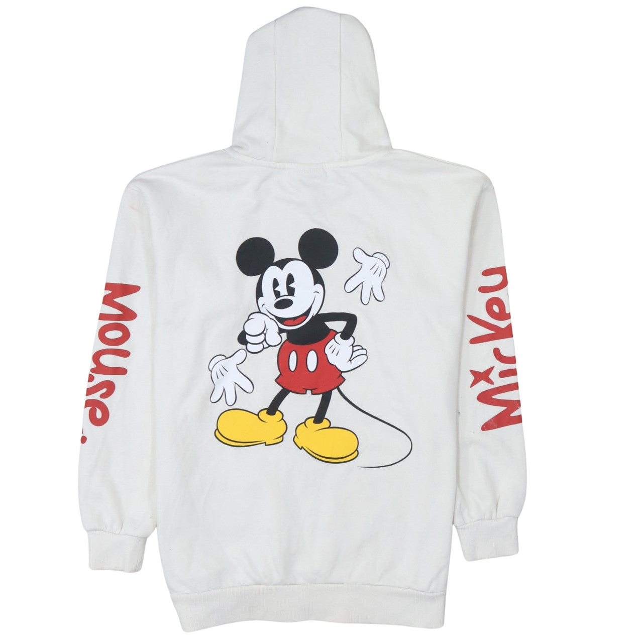Teens UK Size 158 Disney White Pullover Hoodie