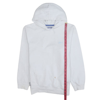 Mens UK Size M Reebok White Pullover Hoodie