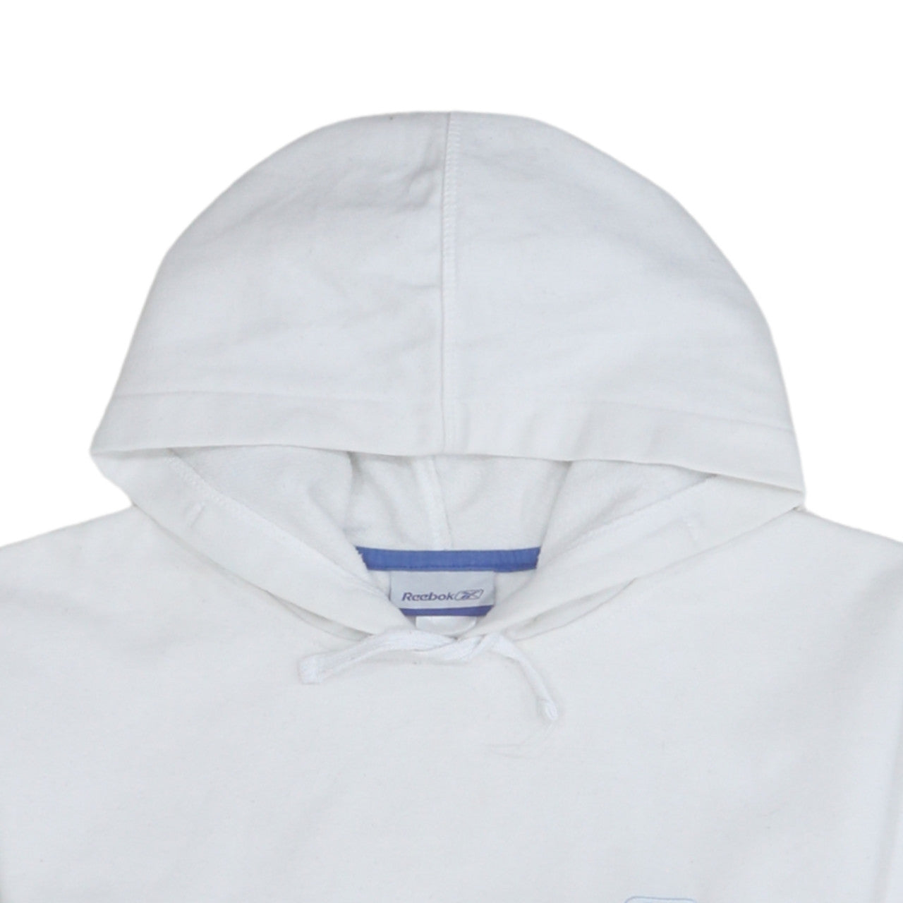 Mens UK Size M Reebok White Pullover Hoodie