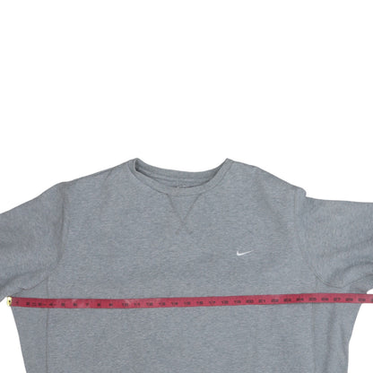 Mens UK Size L Nike Grey Pullover Sweatshirt