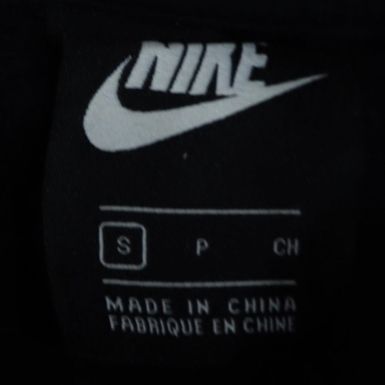 Mens UK Size S Nike Black Pullover Hoodie