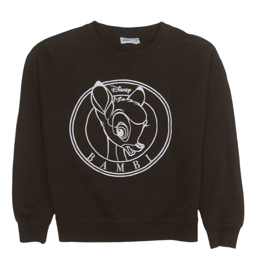 Womens UK Size XS Disney Brown Pullover Sweatshirt