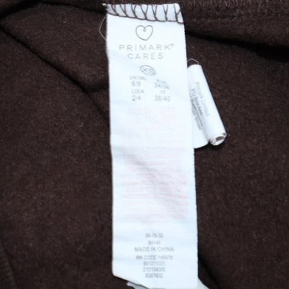 Womens UK Size XS Disney Brown Pullover Sweatshirt