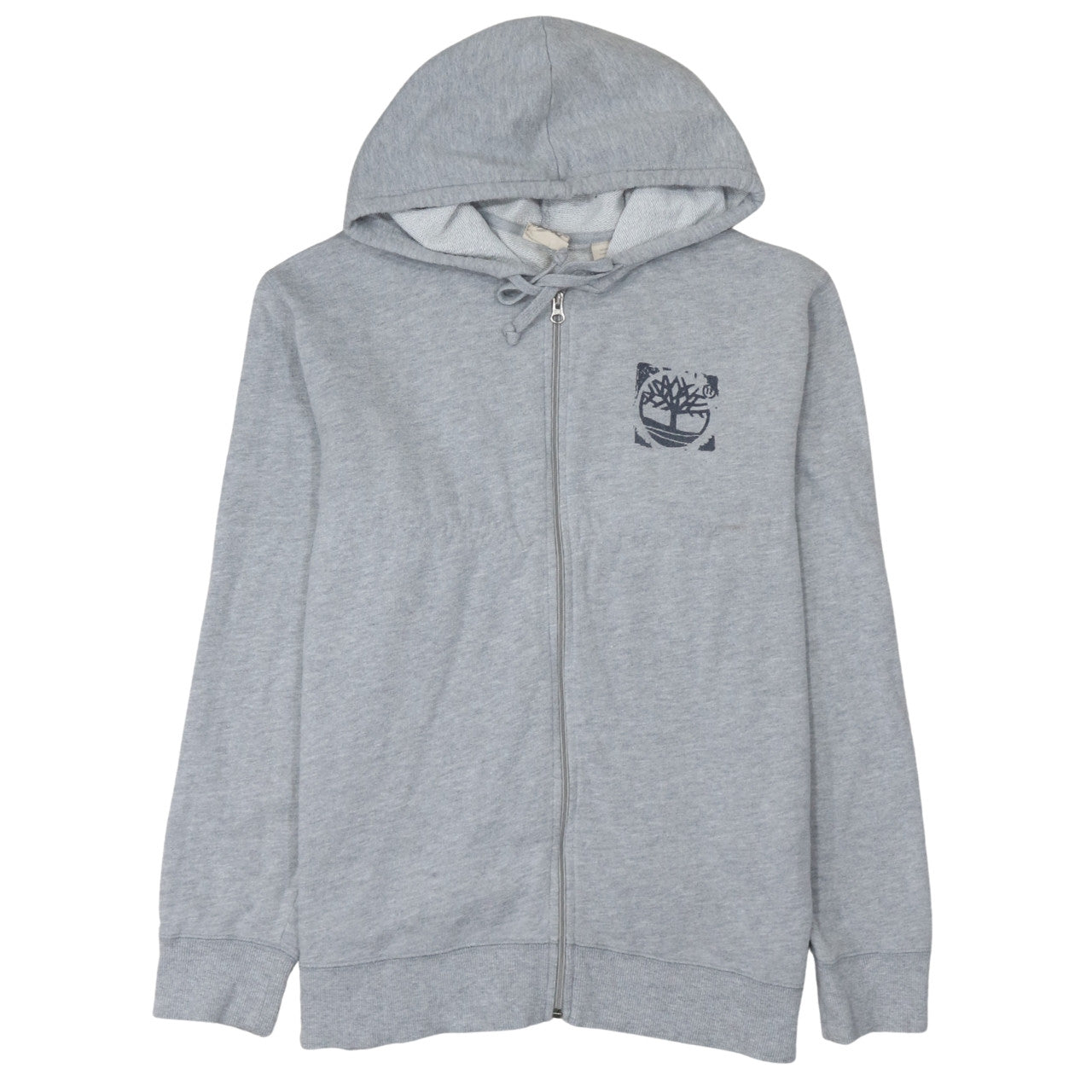 Mens UK Size S Timberland Grey Full Zip Hoodie