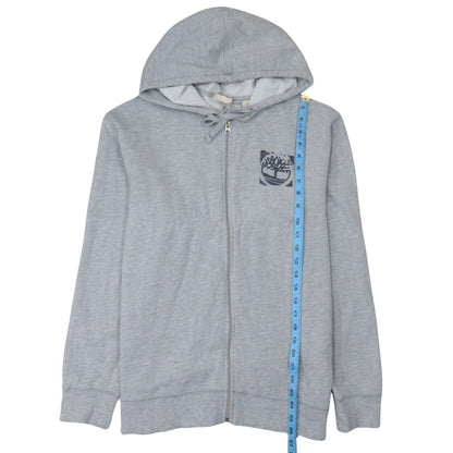 Mens UK Size S Timberland Grey Full Zip Hoodie