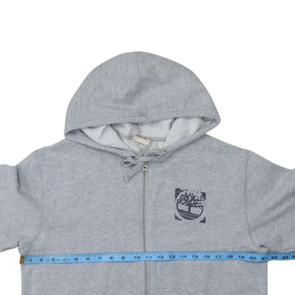 Mens UK Size S Timberland Grey Full Zip Hoodie