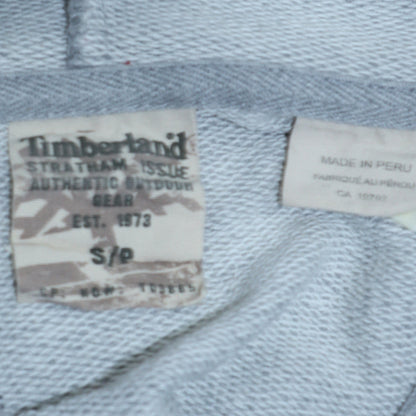 Mens UK Size S Timberland Grey Full Zip Hoodie