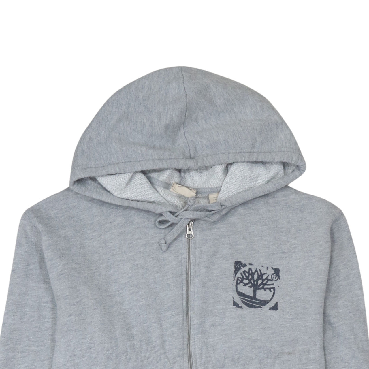 Mens UK Size S Timberland Grey Full Zip Hoodie