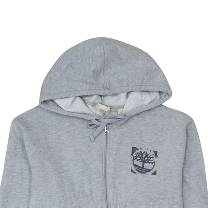 Mens UK Size S Timberland Grey Full Zip Hoodie